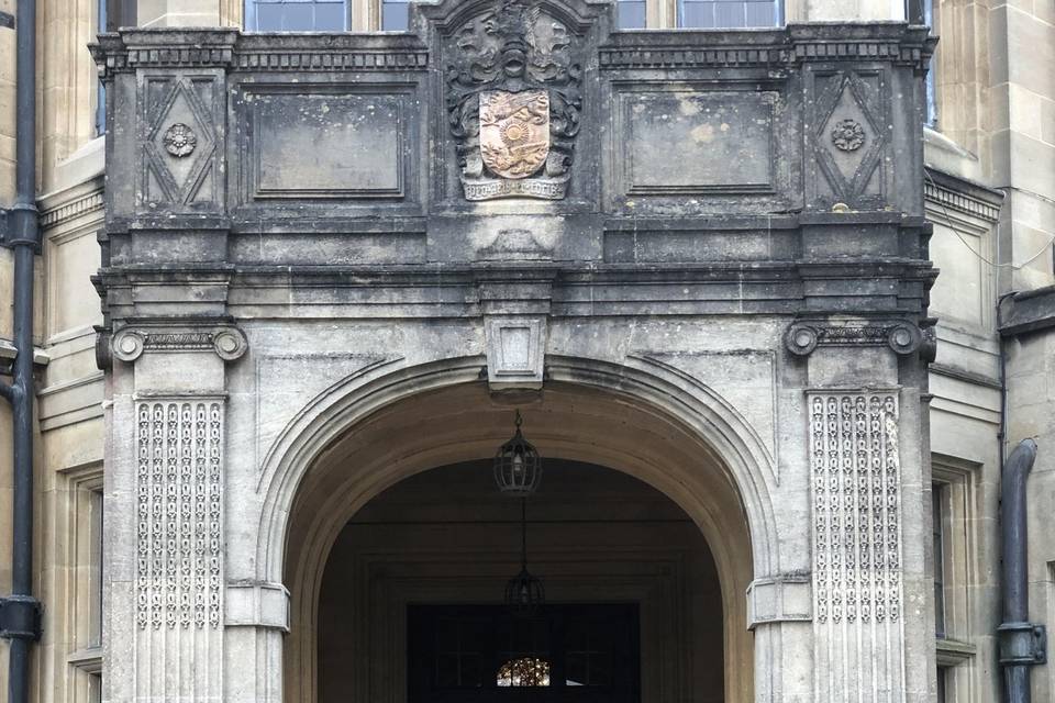 Coombe Lodge Entrance