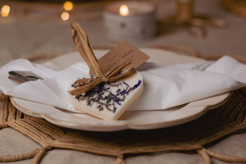 Purple Lavender Themed Favours