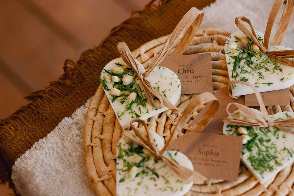 Wax Melt Tablet Wedding Favour