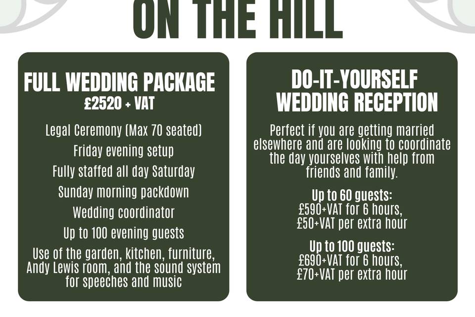 Get Married On The Hill