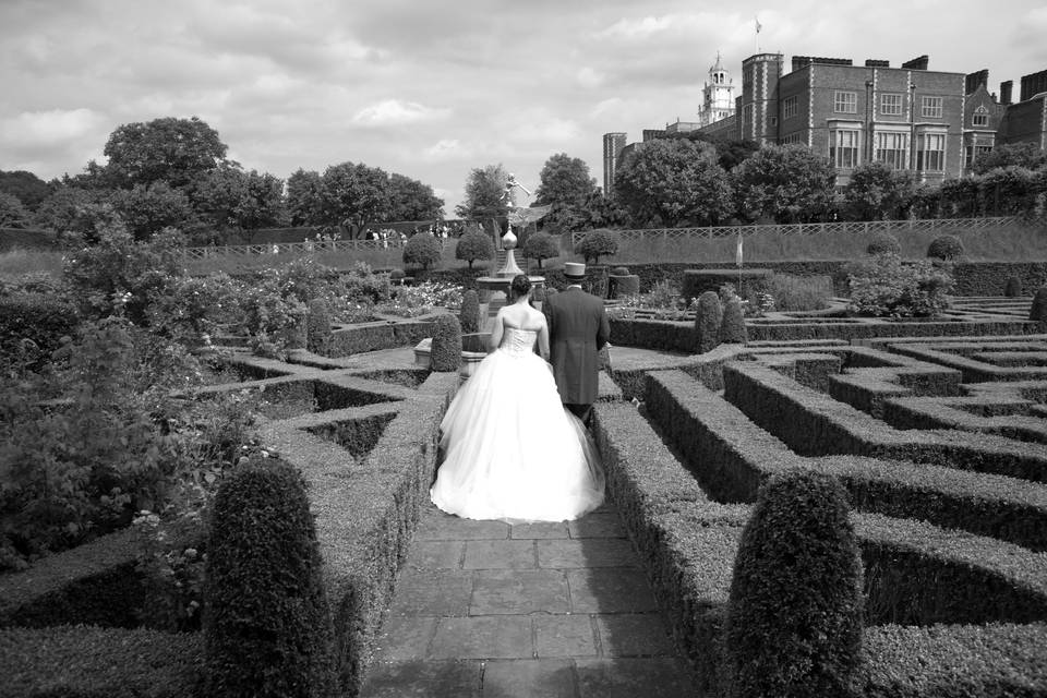 Bride and groom