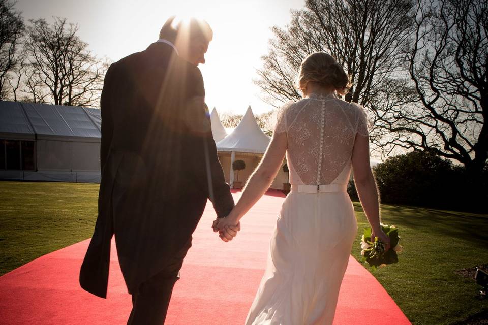 Bride and groom