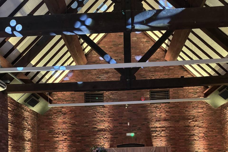 Wedding barn example