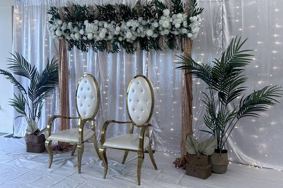 Trad. Wedding stage