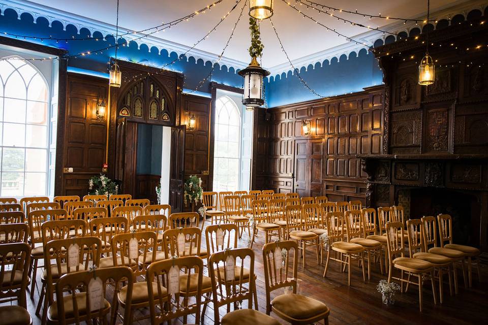 Indoor ceremony
