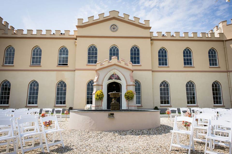 Outdoor ceremony