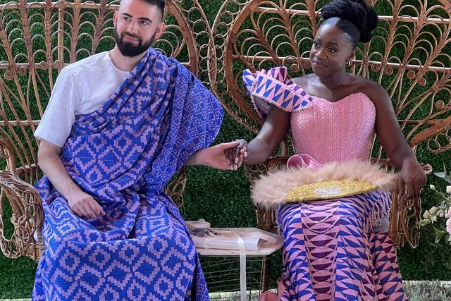 Traditional engagement/wedding