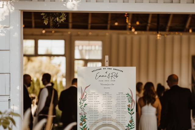 Tipi wedding Table Plan