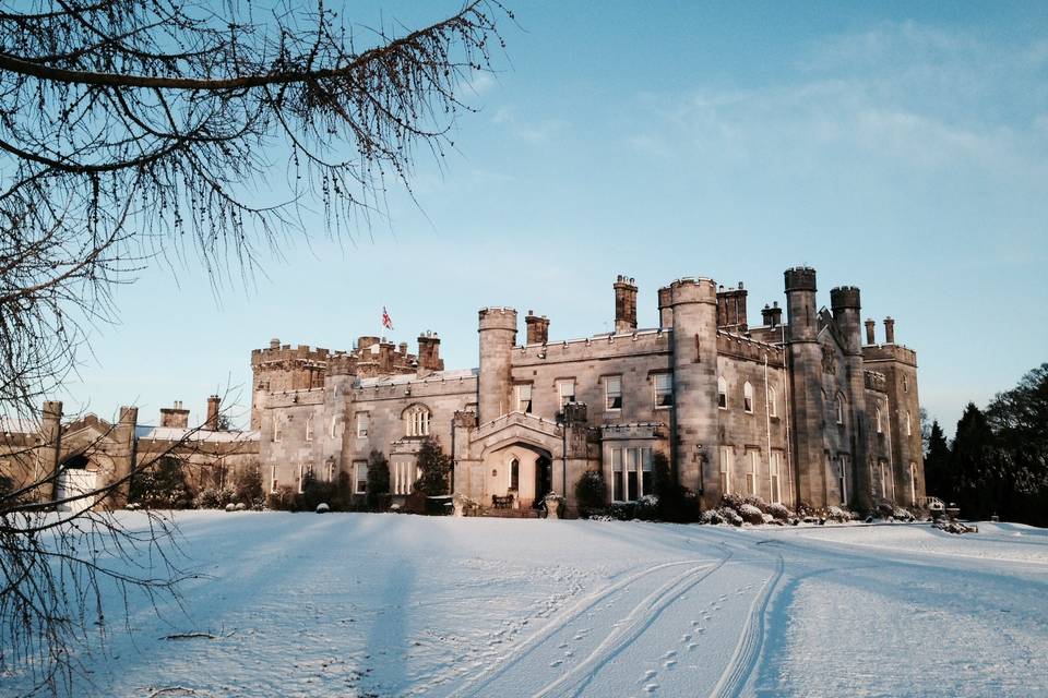 Dundas Castle in Winter