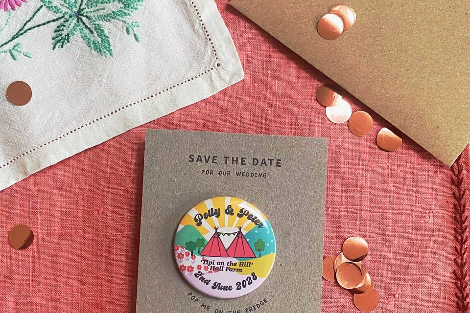 Tipi save the date