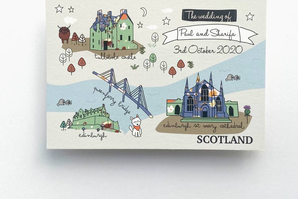 Scotland map