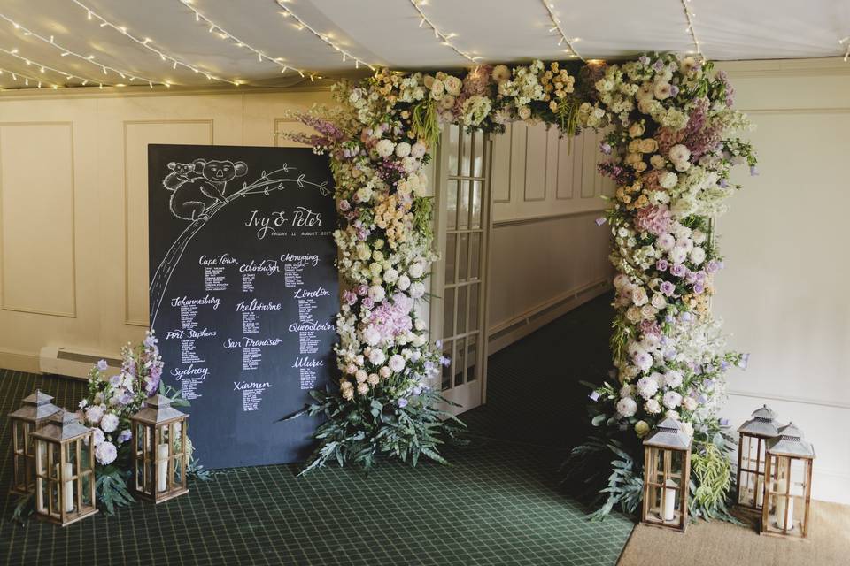 Entrance to the Pavilion