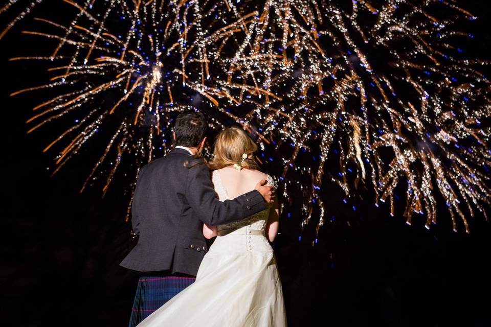 Dundas Castle Fireworks display