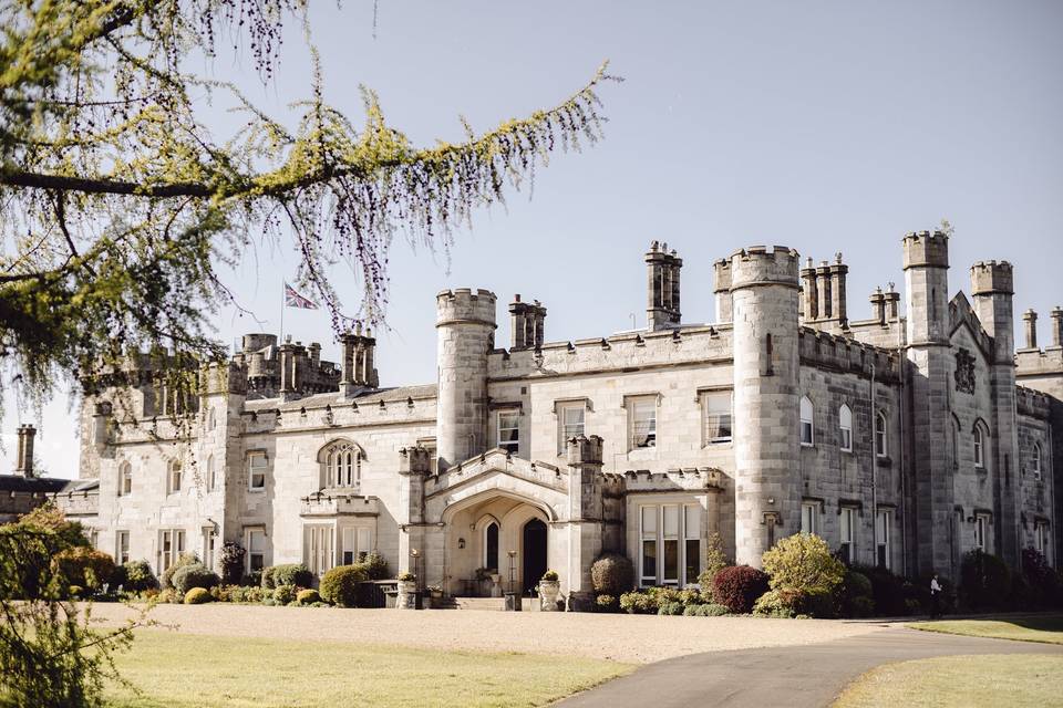 Dundas Castle in Spring