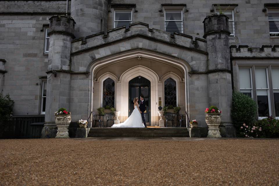 Dundas Castle Front Step