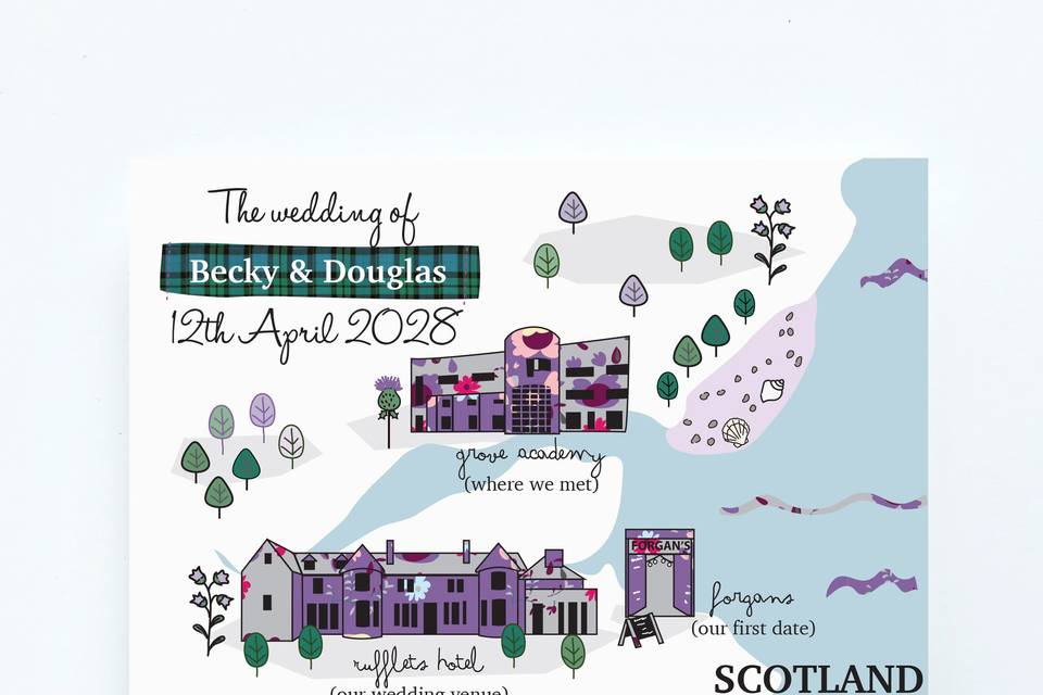 Map invitation