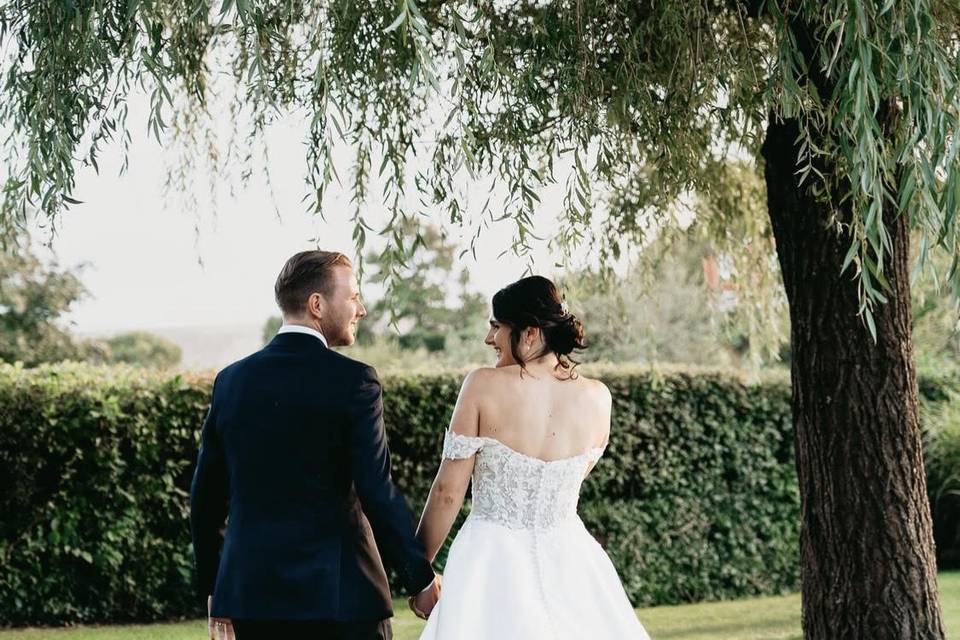 Under the willow tree