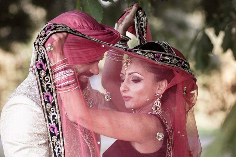 Indian bride groom