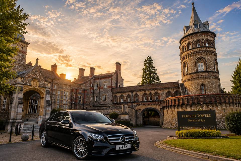 Wedding Guest Cars Horsley