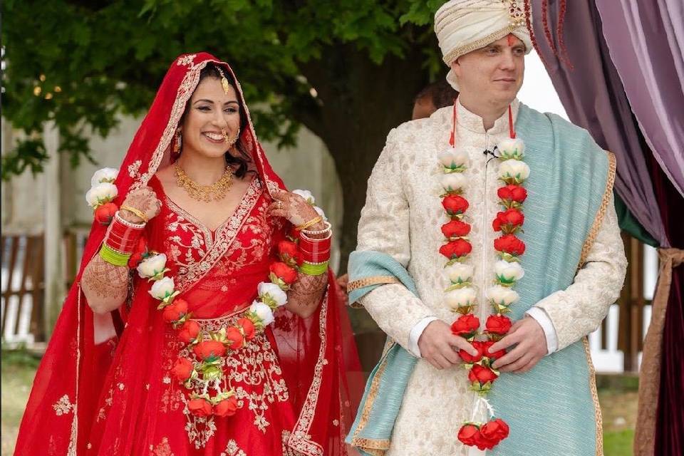 Colourful Indian wedding