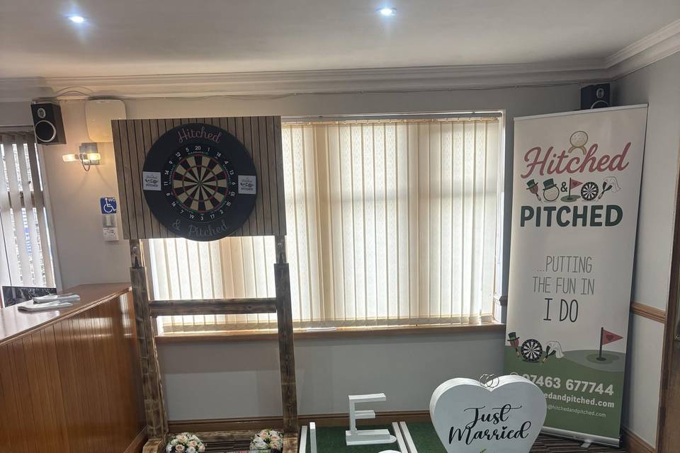 Darts & New Golf Course