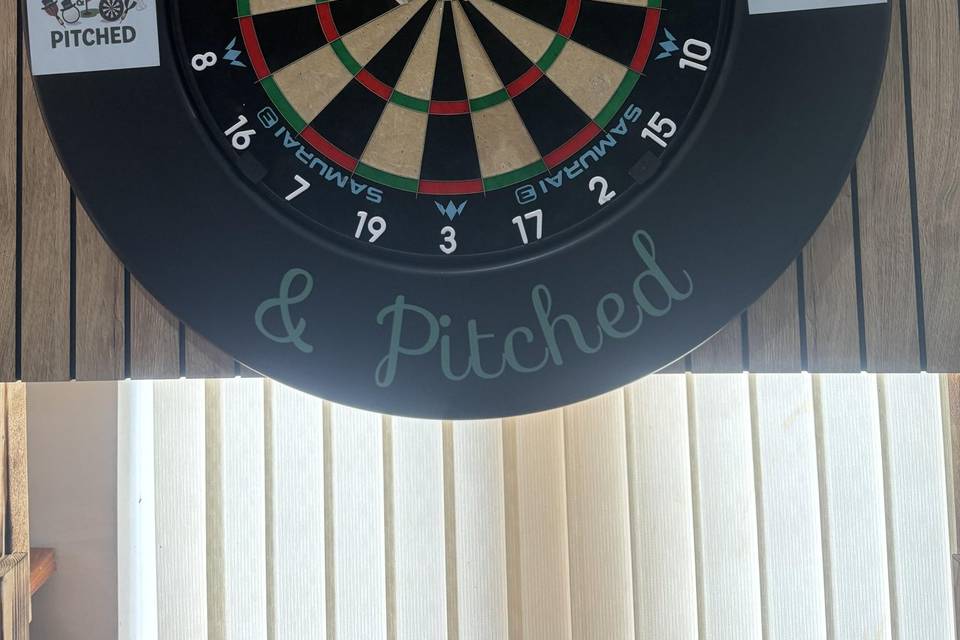 Dart Board & Surround
