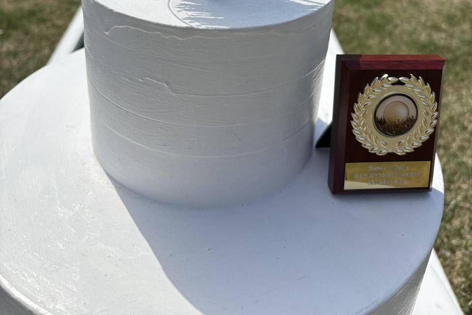 Cake Topper & Trophy