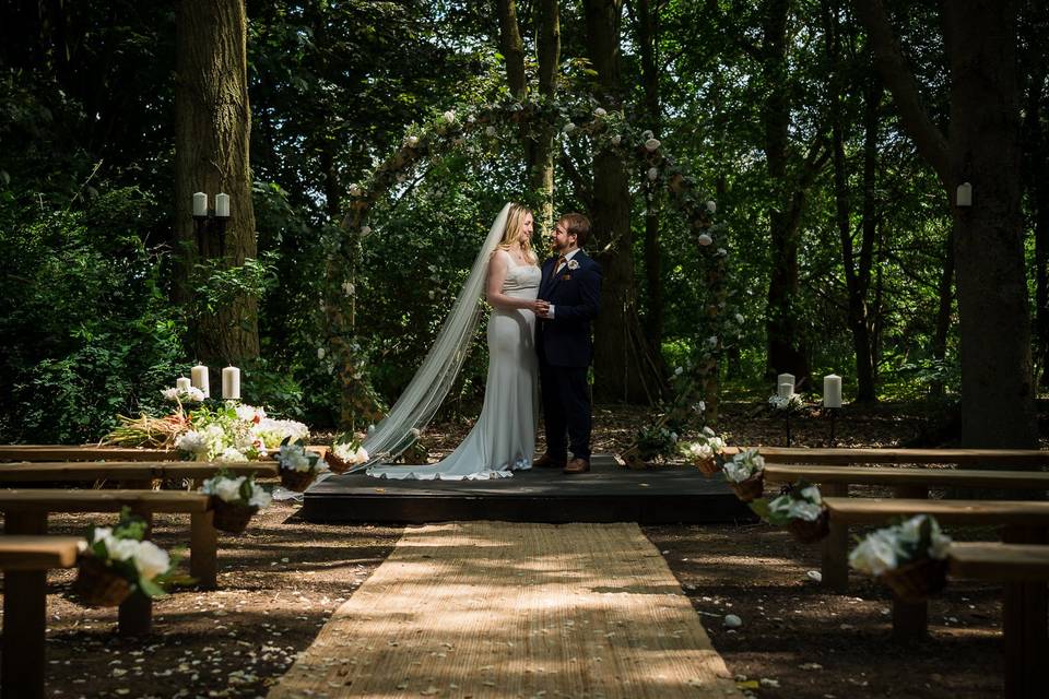 Woodland Wedding Yorkshire