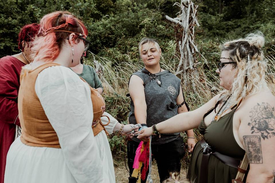 Poly handfasting