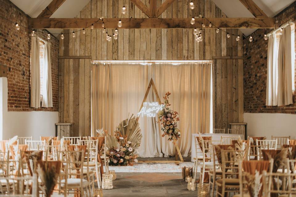 Bespoke styling in the Barn