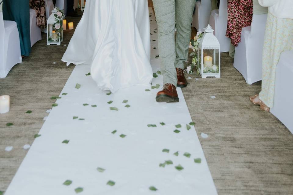 Just married