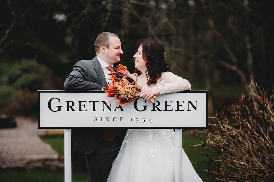 Gretna Green Sign