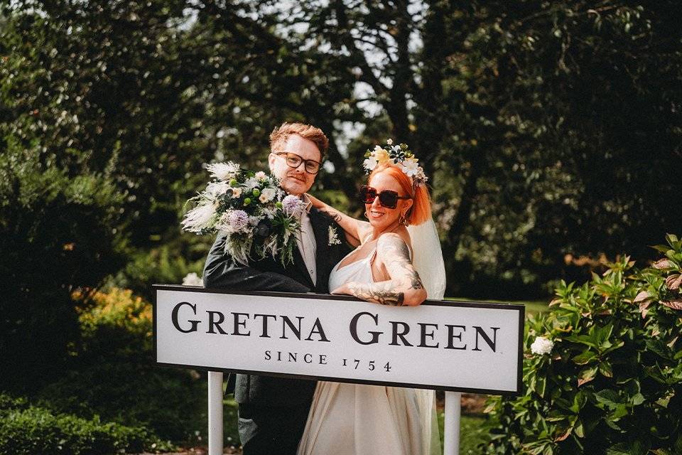 Gretna Green Sign