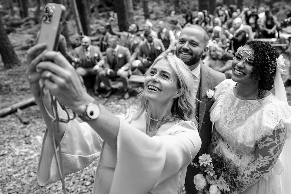 Ceremony selfie!