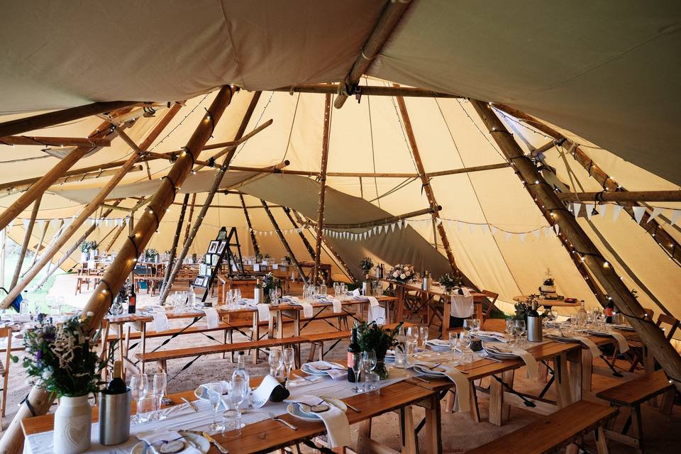 Tipi Set up