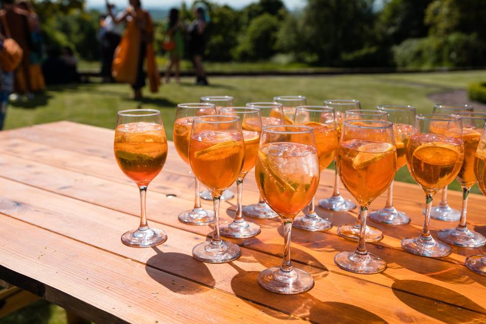 Aperol Welcome Drinks