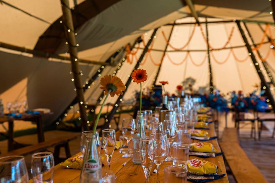 Tipi decor