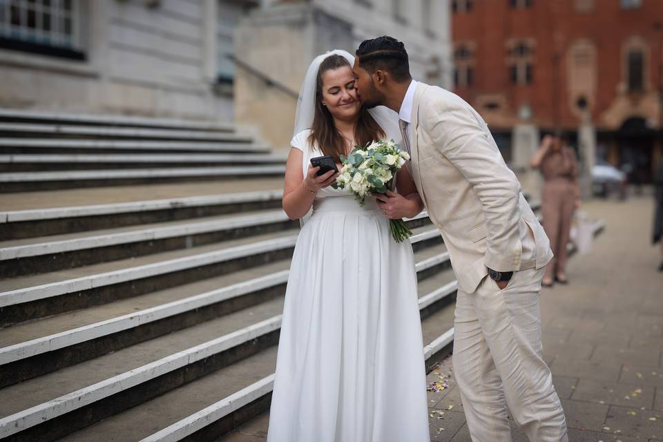 Sealed with a kiss - London