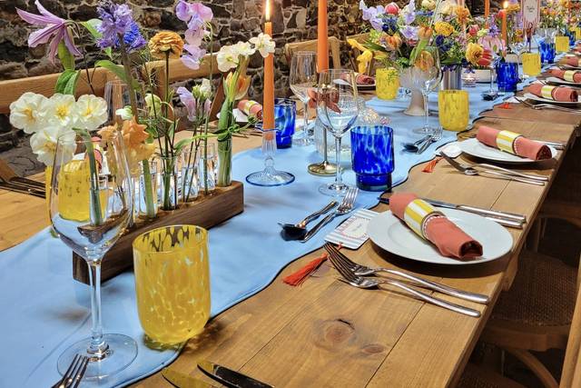Spring Tablescape