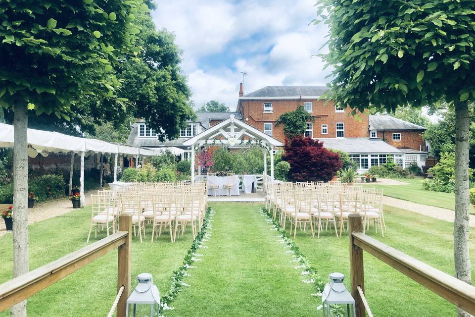 Garden Room Ceremony