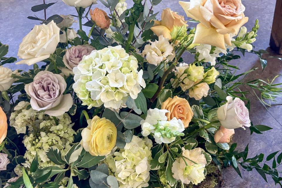 Pastel Wedding Flowers