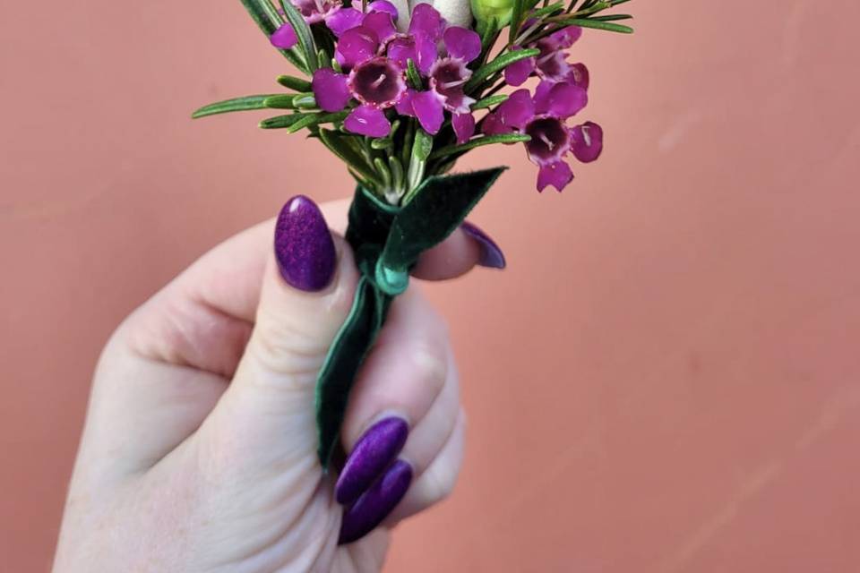 Mushroom Buttonhole