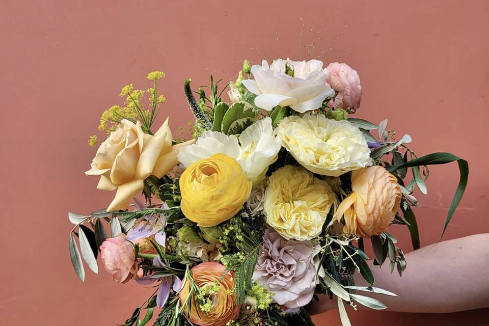 Mediterranean Wedding Flowers