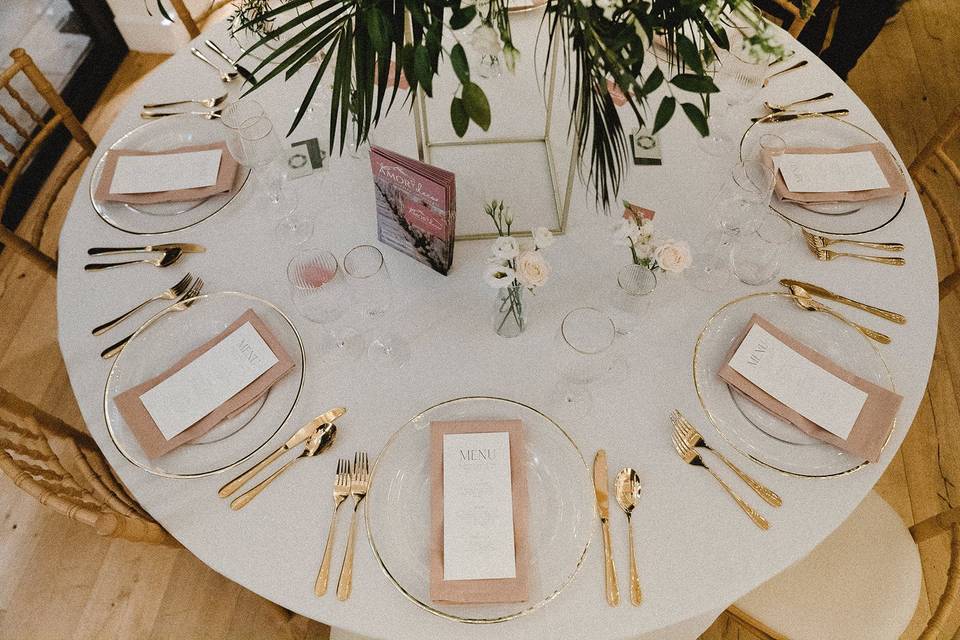 Beautiful tablescape