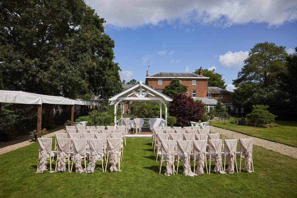 Outside ceremony