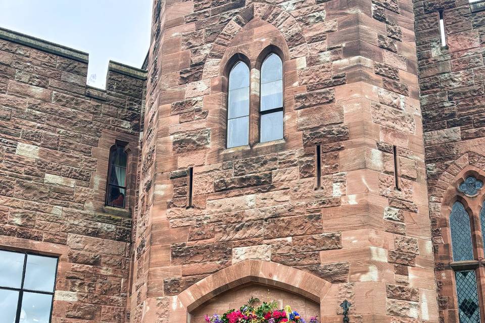 Arch @ Peckforton Castle