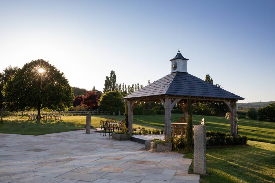 The Clock House in Evening Sun