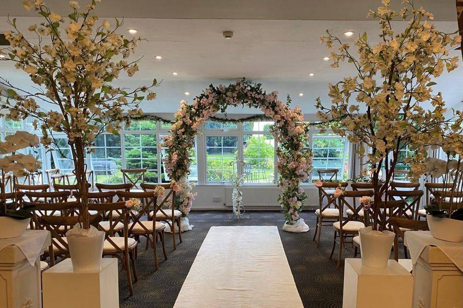 Garden Room wedding