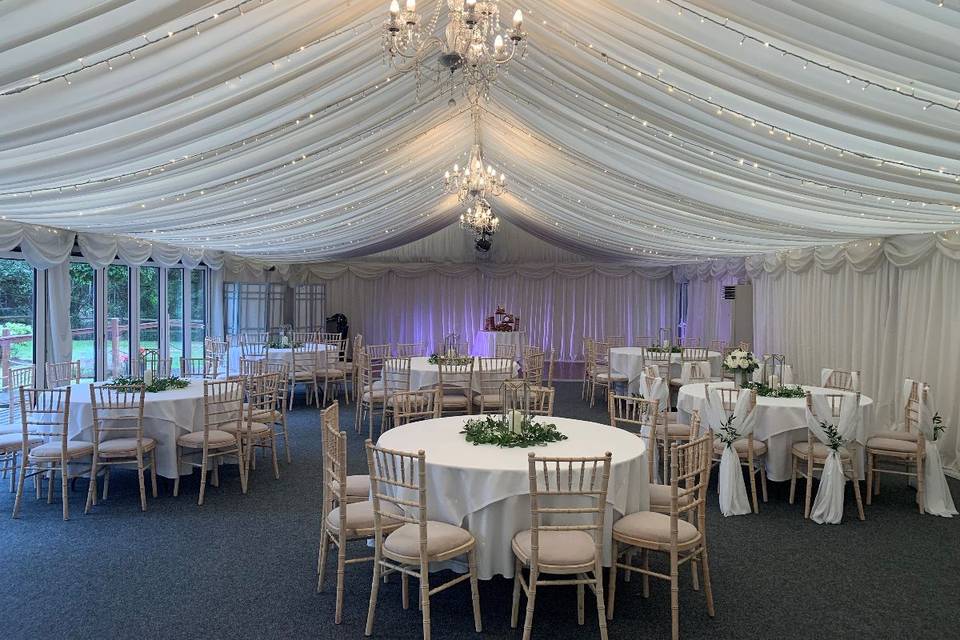 Marquee reception