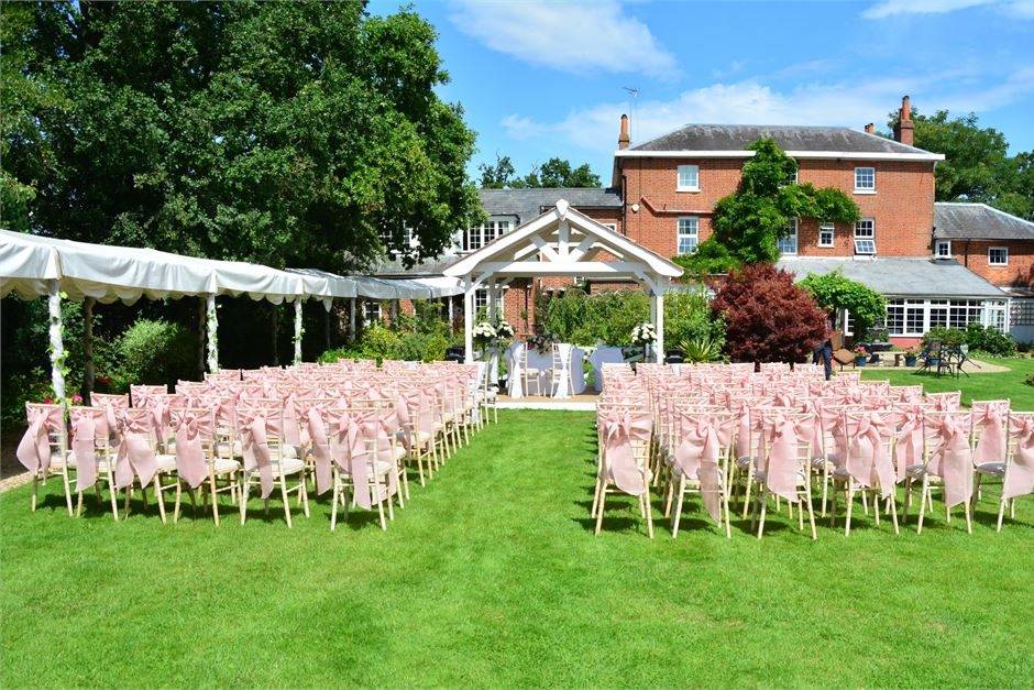 Marquee reception